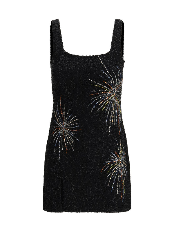 Staud 80% Nylon; 20% Elastane dress in black
