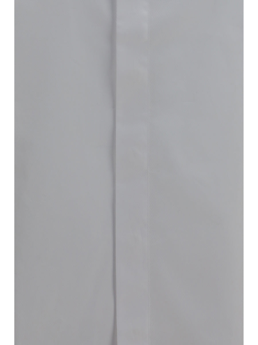 Shirt French Collar Optical White Cotton