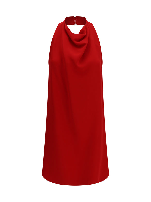 Valentino 100% Silk dress in red