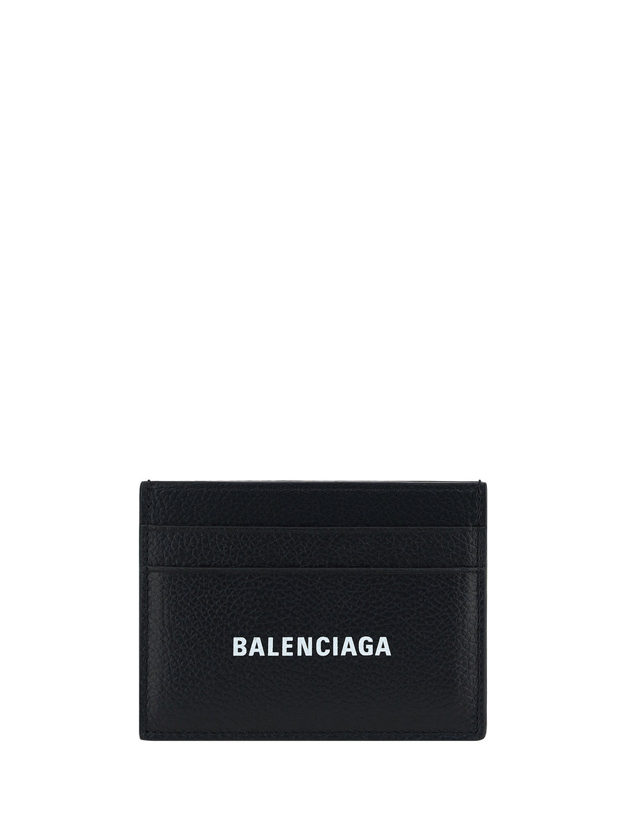 Calfskin Card Holder Black/white Calf Leather Umbrellas