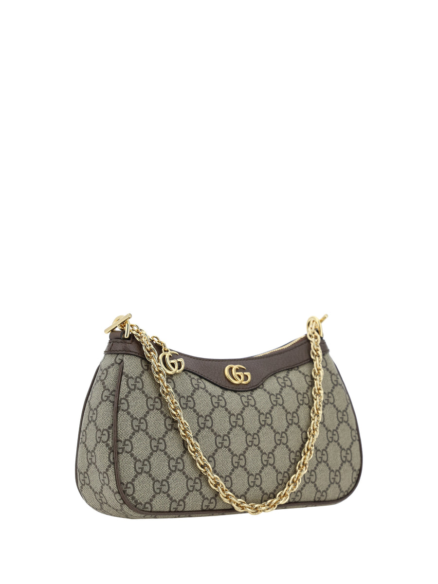 Ophidia Shoulder Bag With Gg Supreme Pattern B.ebony/n.acer/vrv General Cotton