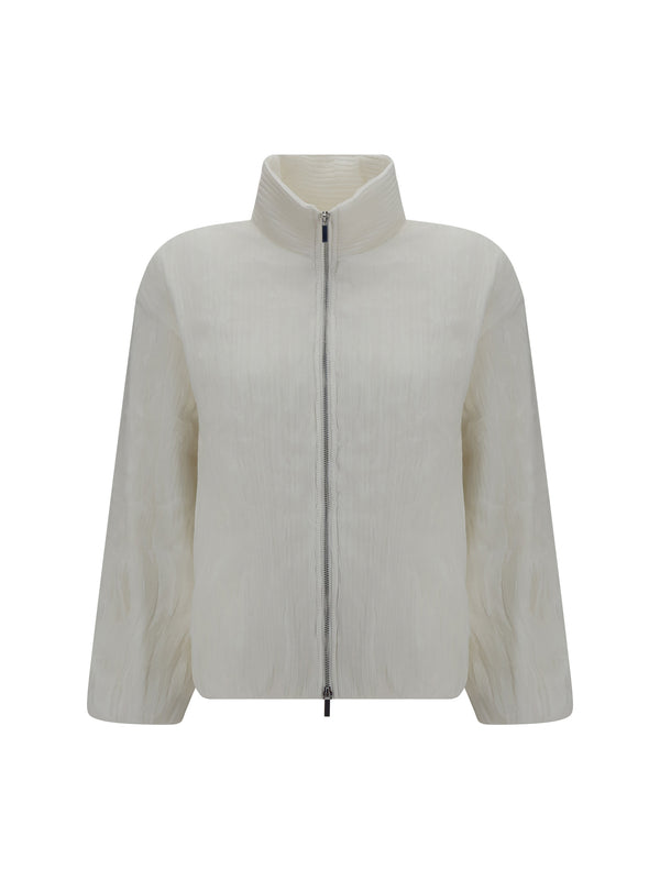 Gongdid Design 100% Polyester jacket in white