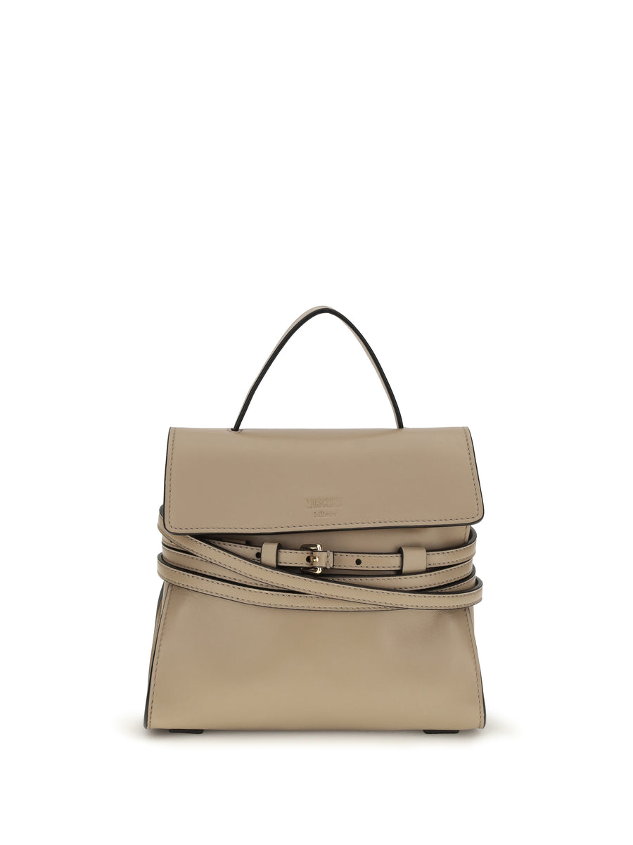 Handbag Tie Me Ecru Goatskin (hircus) Shoulder Bags