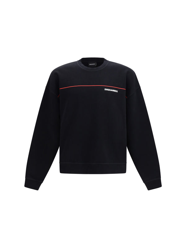 Dsquared2 100% Cotton sweatshirt in black
