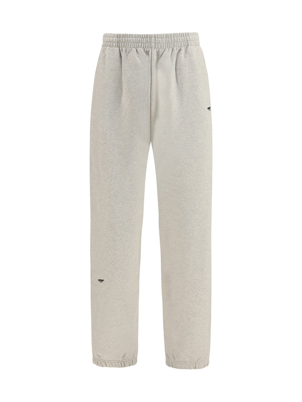 Sweatpants Micro Owners Club Cream Marl Cotton Trousers