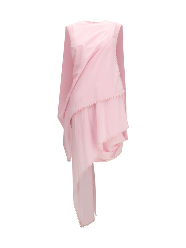 Jacquemus 80% Cotton dress in pink