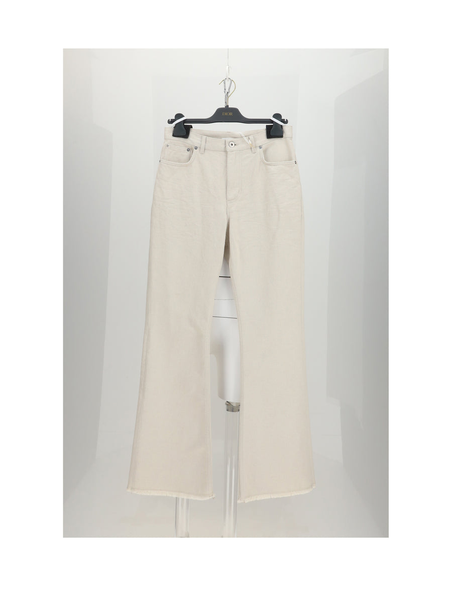 Jeans Beige Cotton