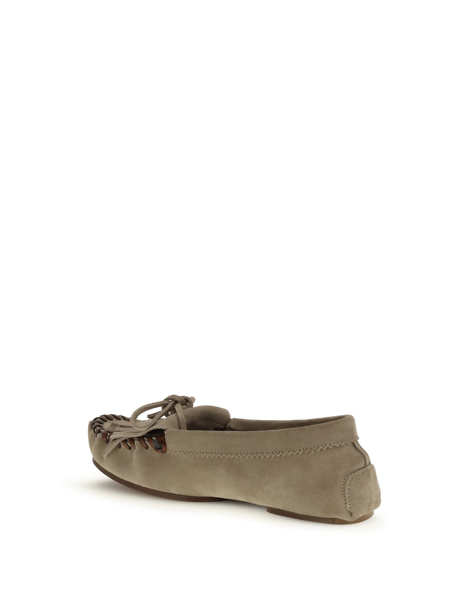 Loafers Indiana Stone Calf Leather