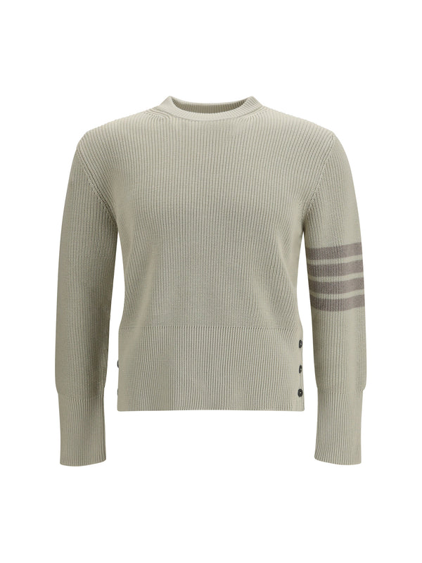 Thom Browne 100% Cotton sweater in beige