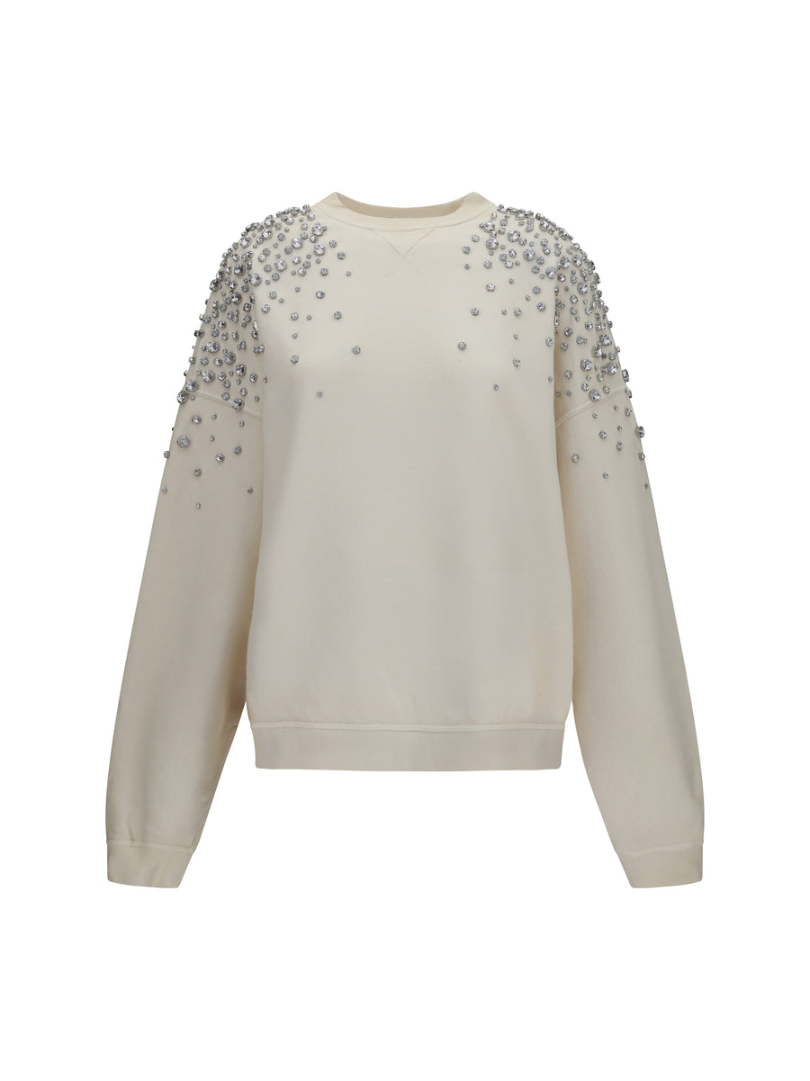 Golden Goose 100% Cotton sweatshirt in white