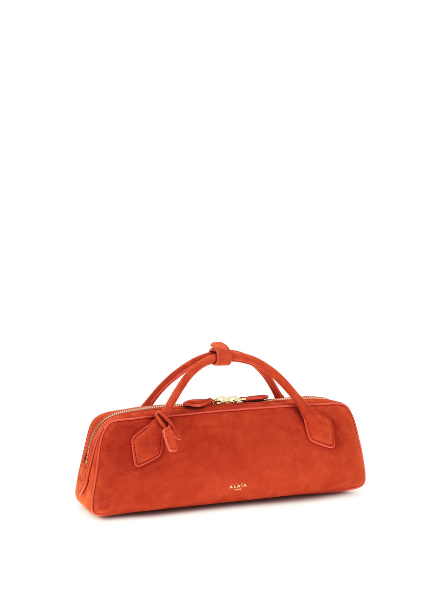 Clutch Bag Le Teckel Burnt Orange Calf Leather (bos Taurus)