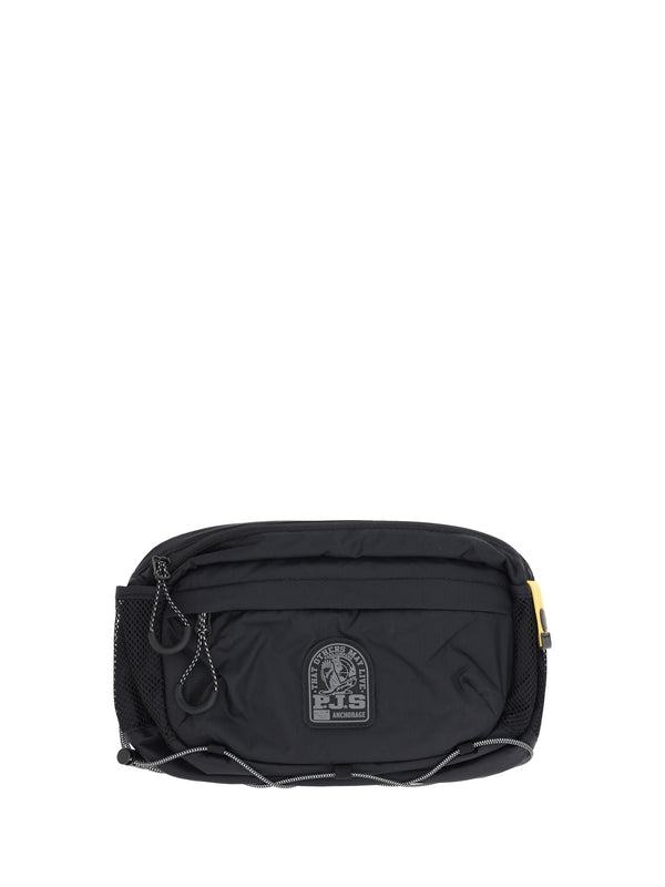 Logoed Funny Pack Black Nylon Clutches