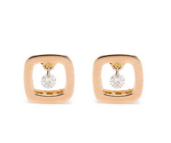 Ponte Vecchio 18kt rose gold earrings in rose gold