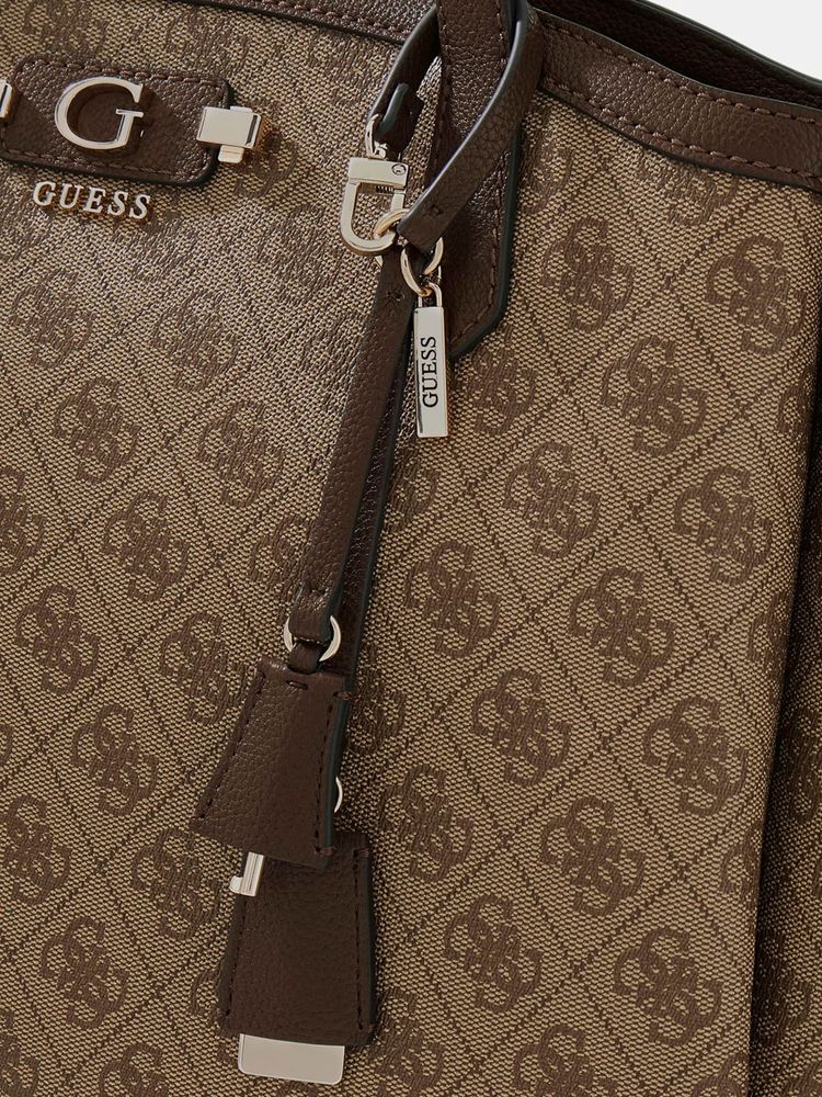 Guess 100% Polyurethane tote bag in beige