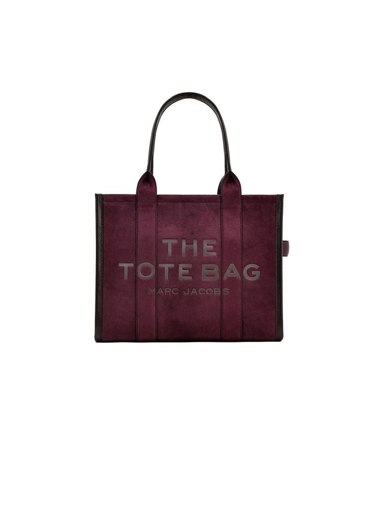 Marc Jacobs Tote Bag Dark Plum Suede Cow Leather / Tote-bags