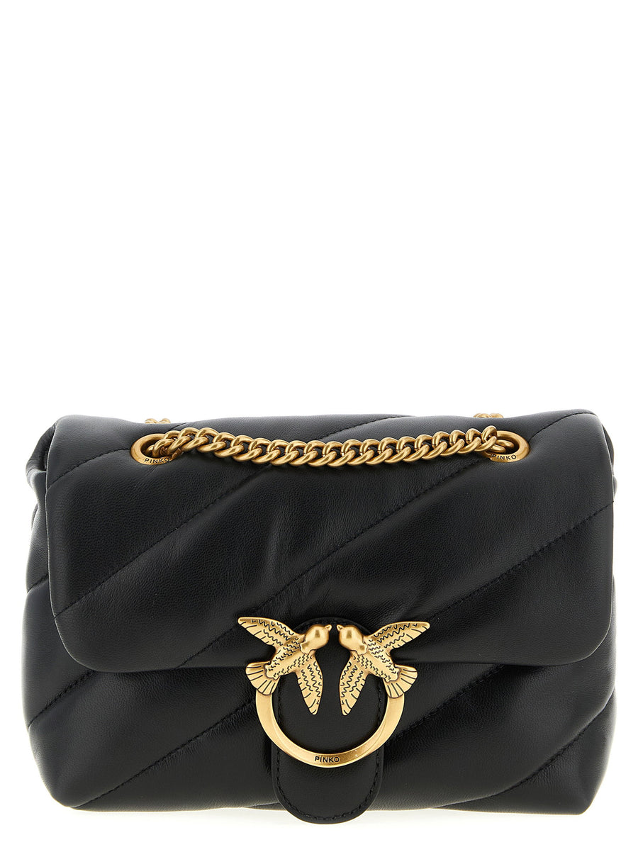 Pinko Crossbody Bag — Black