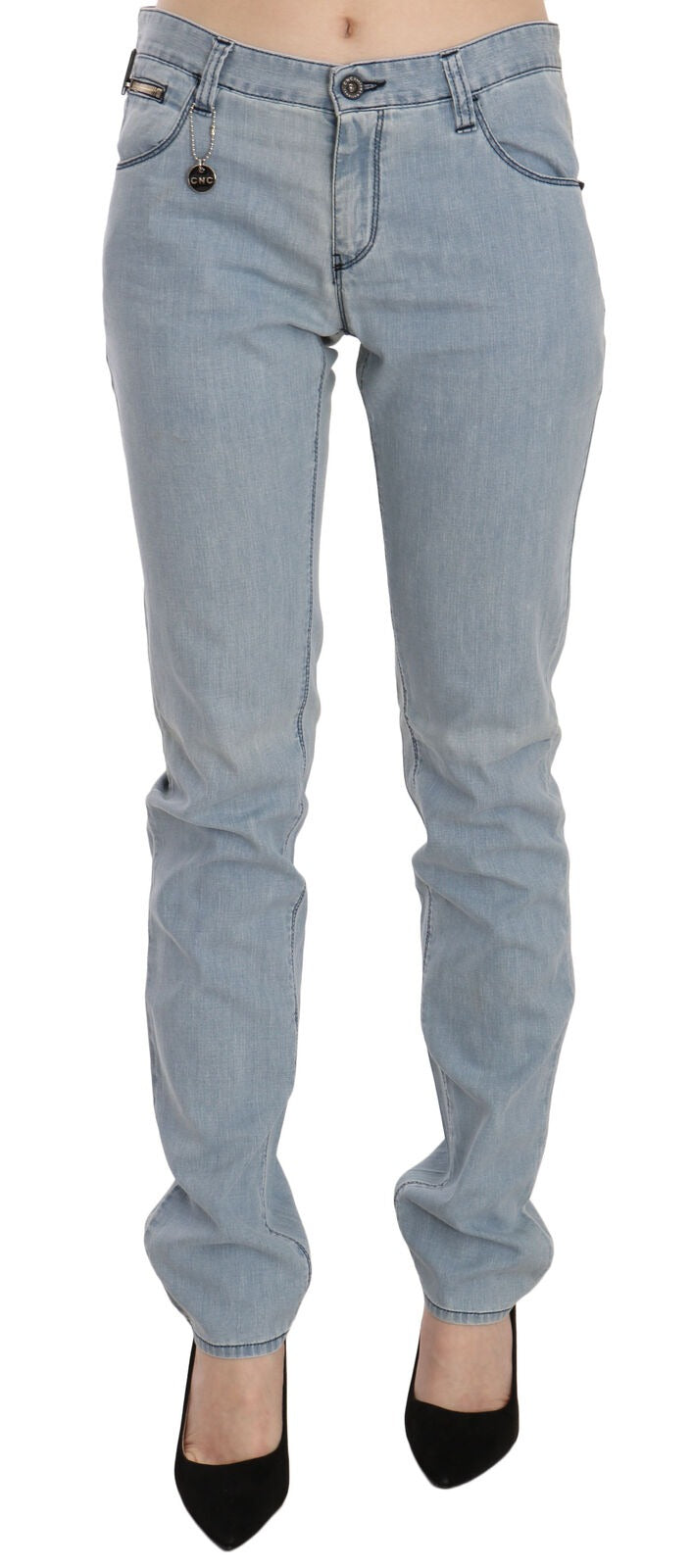 Costume National Cotton jeans in blue