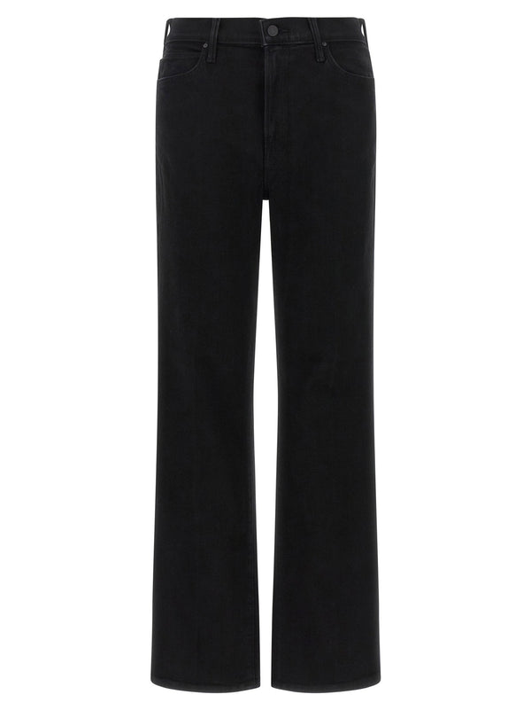 Mother The Kick Jeans — Black