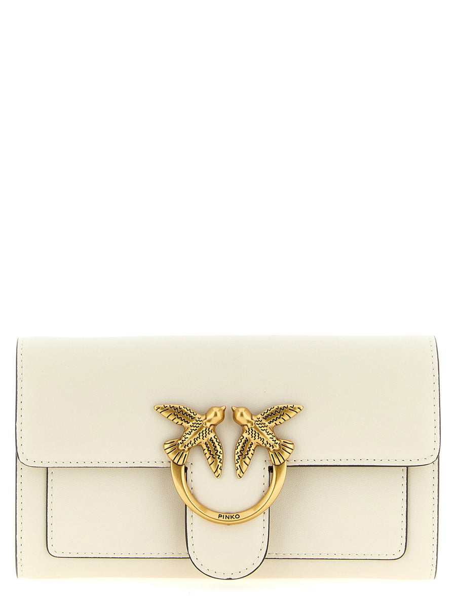 Pinko Love Simply Wallet — Cream