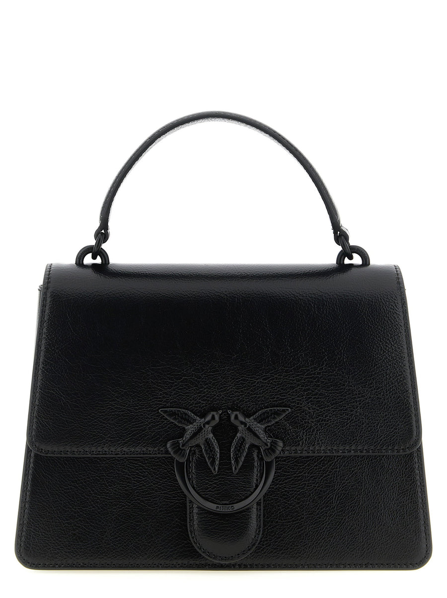 Pinko Top Handle Bag — Black