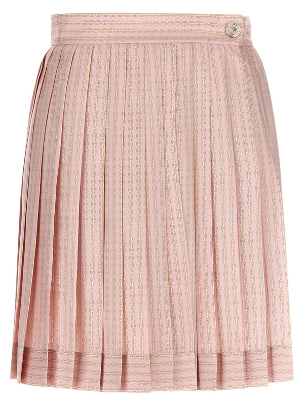 Versace Treasure Skirt — Pink