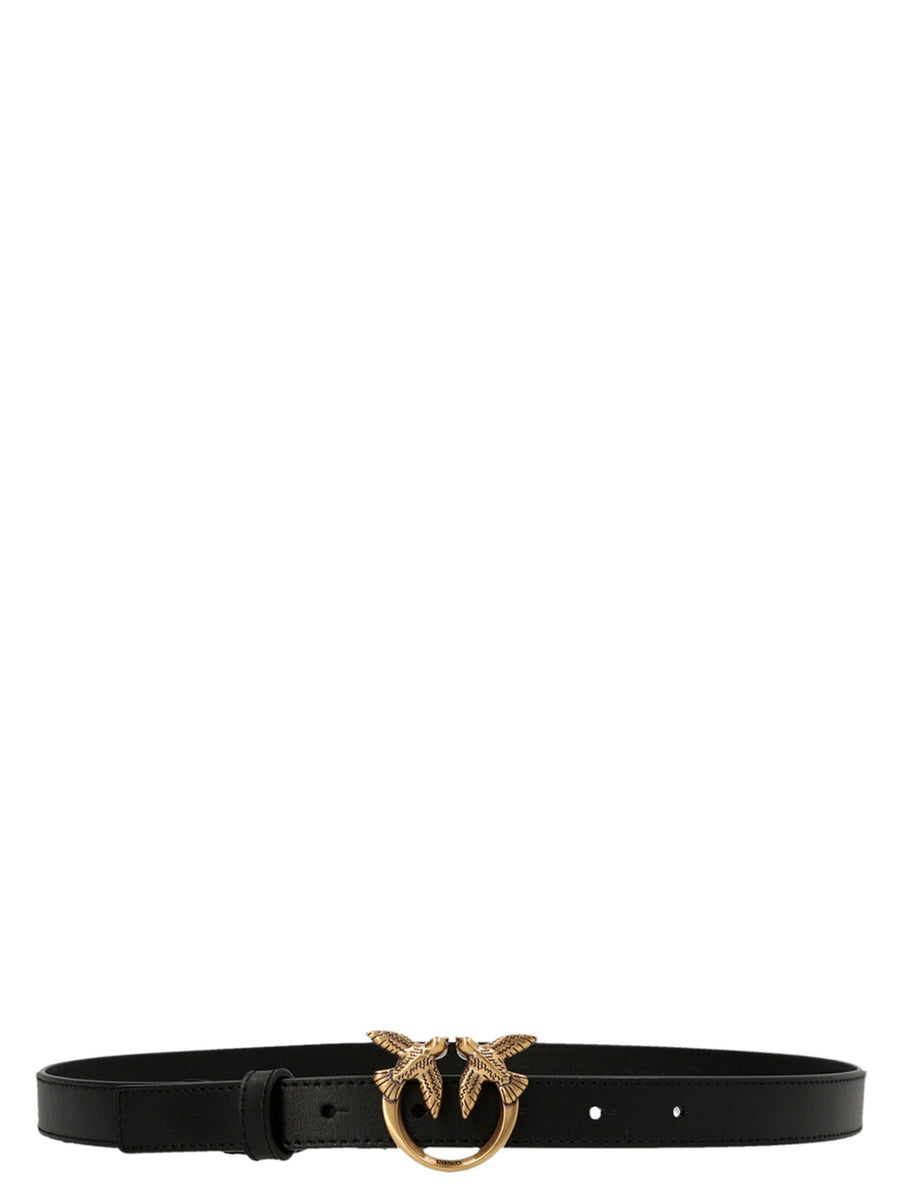 Pinko Love Berry Belt — Black