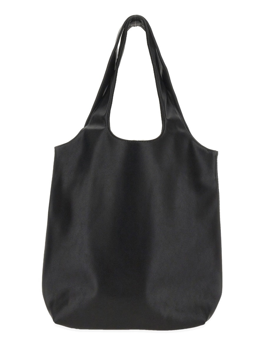 Handbag With Logo Black Handbags