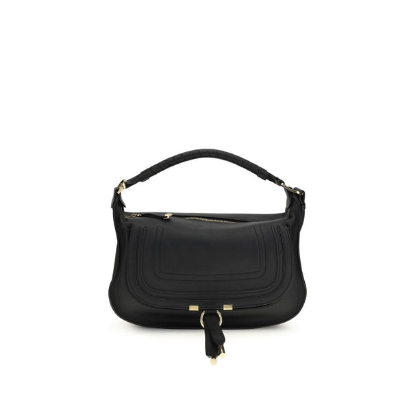 Chloé 100% Calf Leather Bos Taurus shoulder bag in black