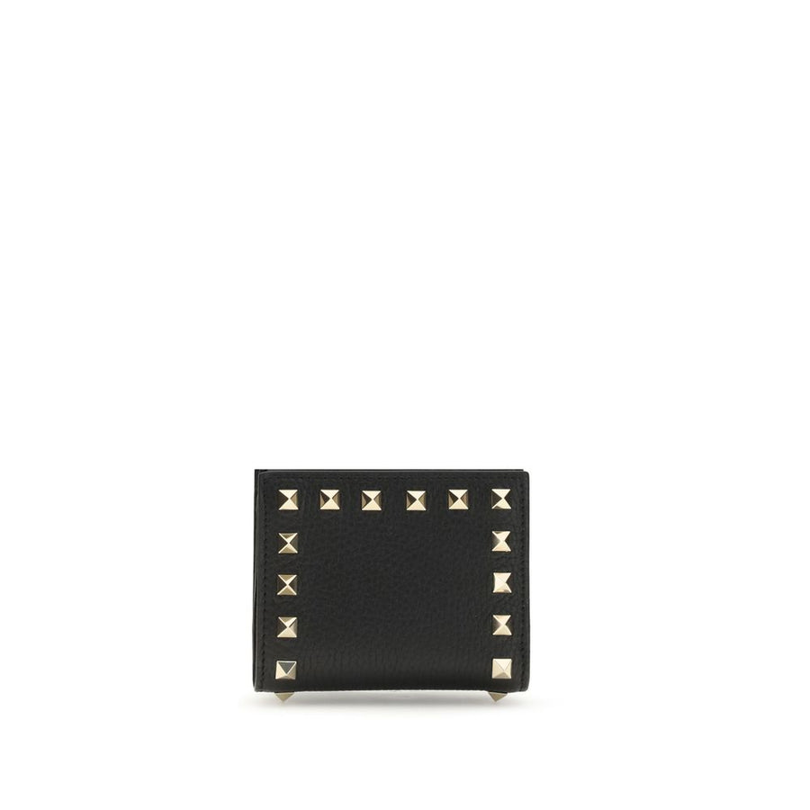 Valentino Garavani 100% Lamb Ovis Aries wallet in black