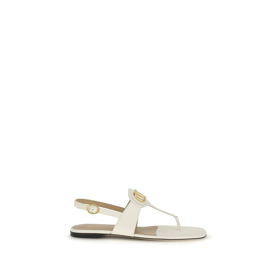 Valentino Garavani Upper 100% Calf Leather Bos Taurus sandal in beige