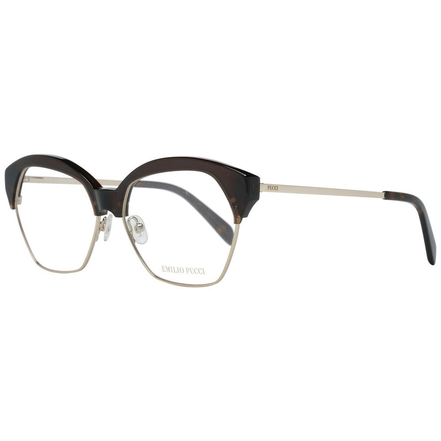 Emilio Pucci PUEP507056048AC Metal eyeglasses in brown