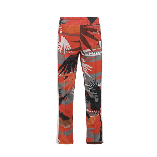 Palm Angels 100% Polyester trousers in red