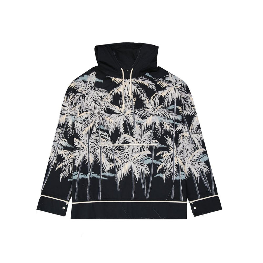 Palm Angels 100% Cotton hoodie in black