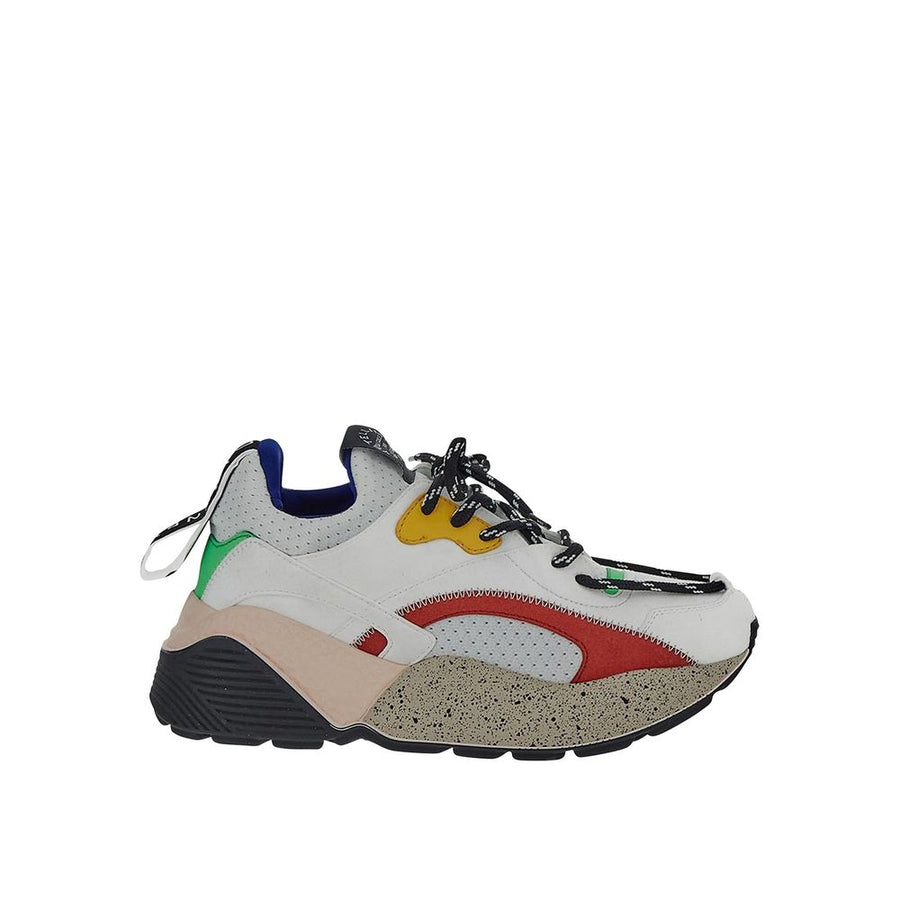 Stella McCartney 100% Faux leather sneaker in white