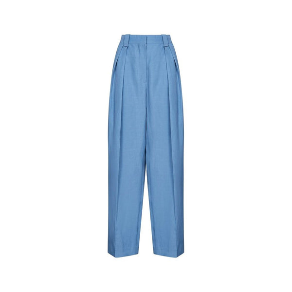 Stella McCartney 28% Linen 72% Viscose trousers in blue