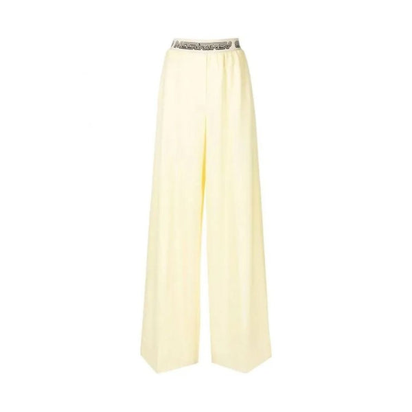 Stella McCartney 100% wool trousers in yellow