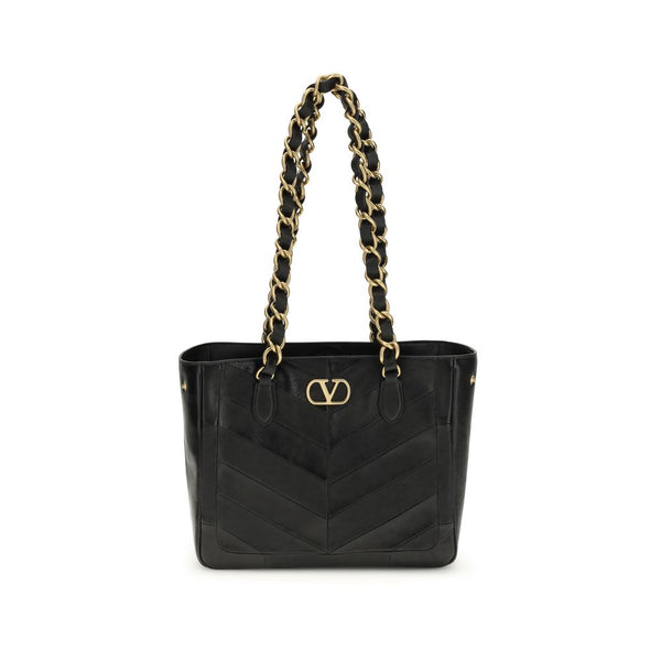 Valentino Garavani 100% Napa Leather (Calf Bos Taurus) shoulder bag in black