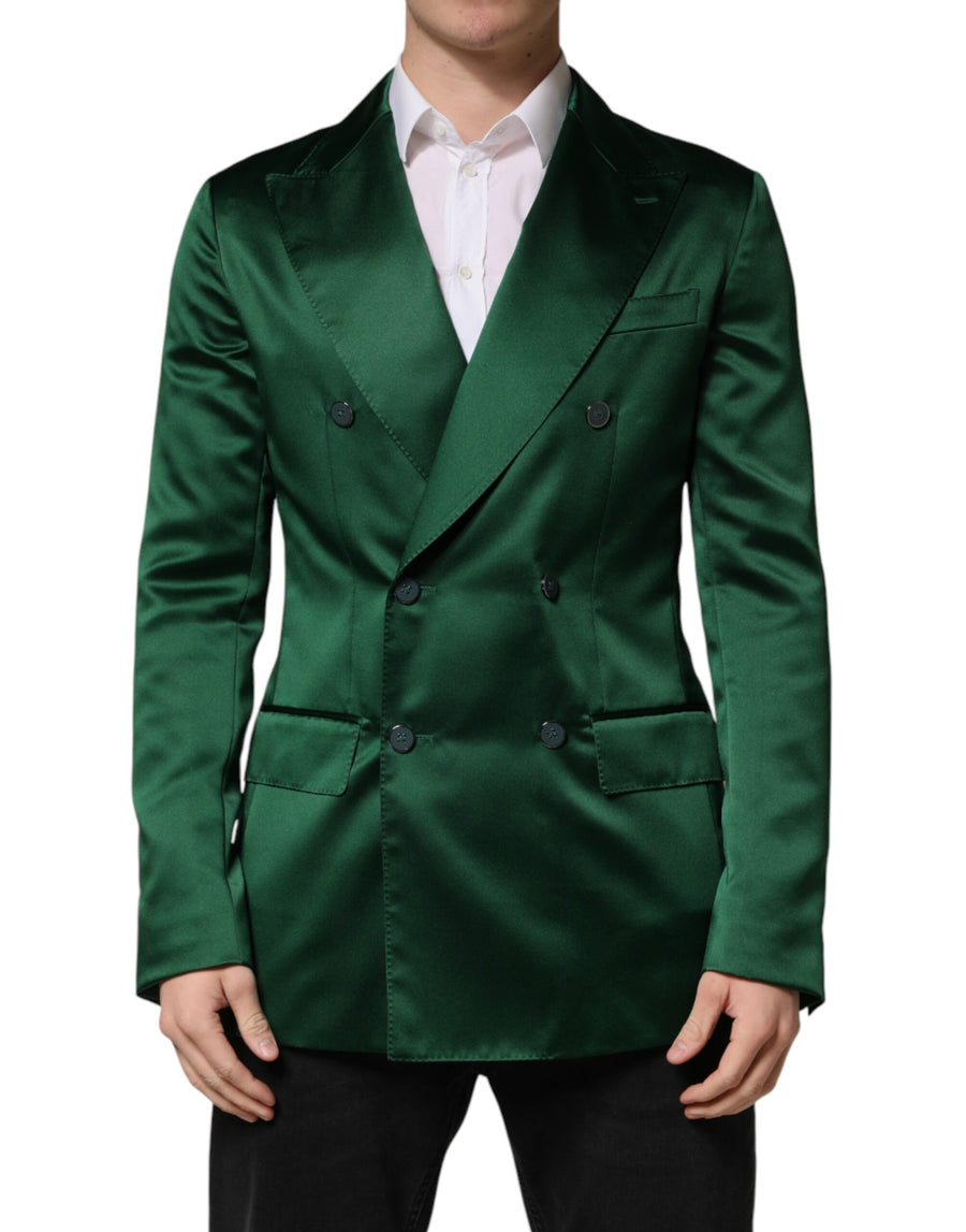 Dolce & Gabbana 100% Polyester; Lining: 100% Viscose blazer in green
