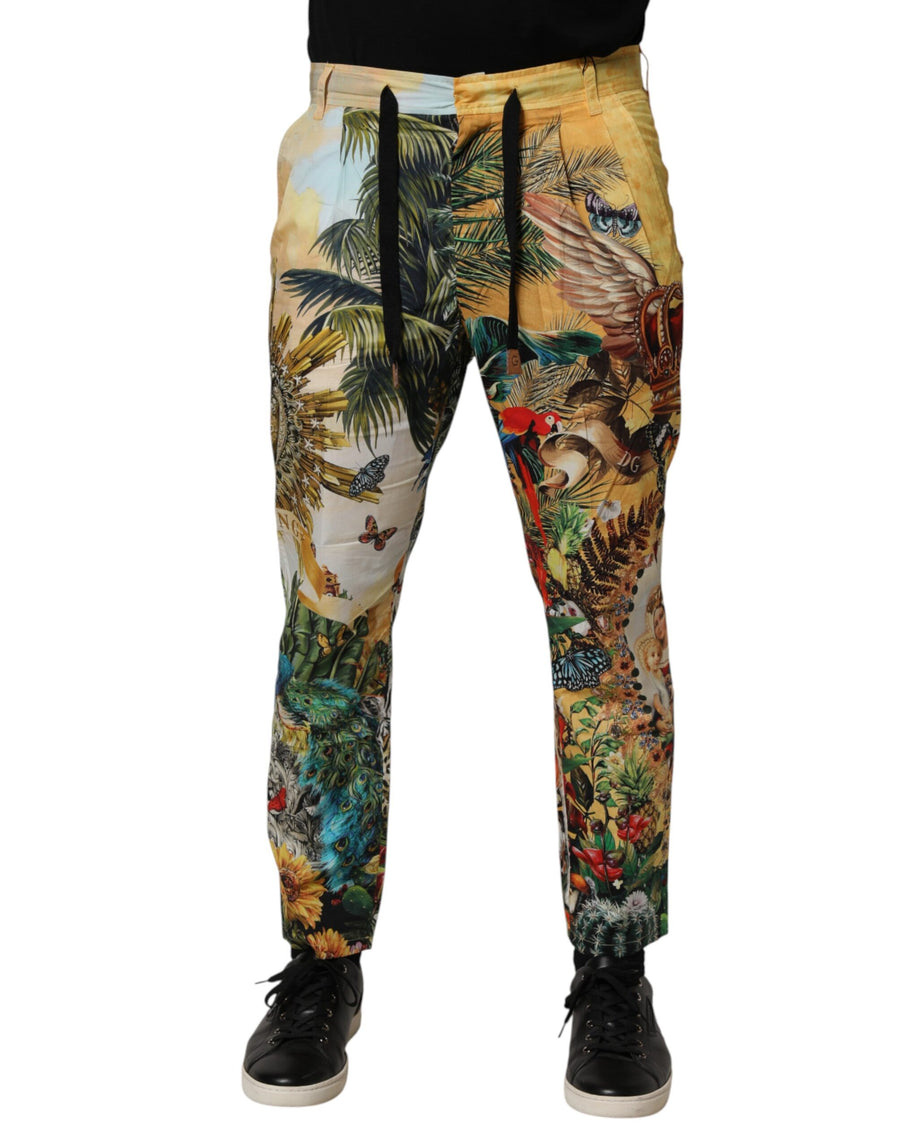 Dolce & Gabbana 100% Cotton lounge trousers in multicolor