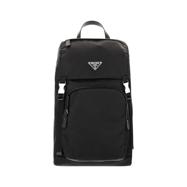 Prada 100% Nylon backpack in black
