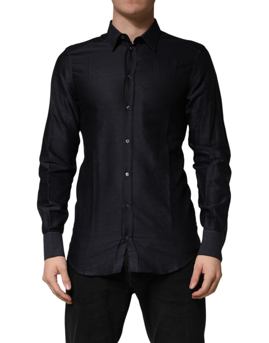 Dolce & Gabbana 100% Cotton shirt in black