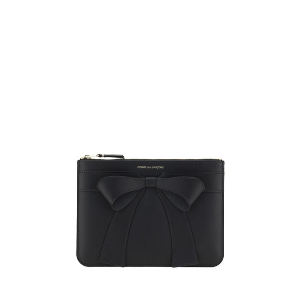 Comme des Garçons 100% Calf Leather Bos Taurus wallet in black