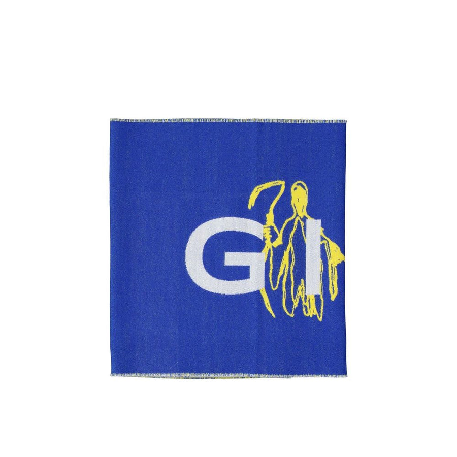Givenchy 8% Silk scarf in blue