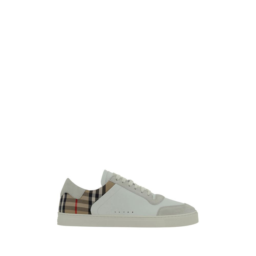 Burberry Leather sneaker in white