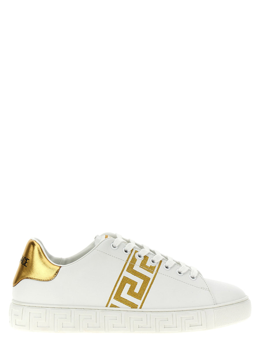Versace Greca Sneaker — White