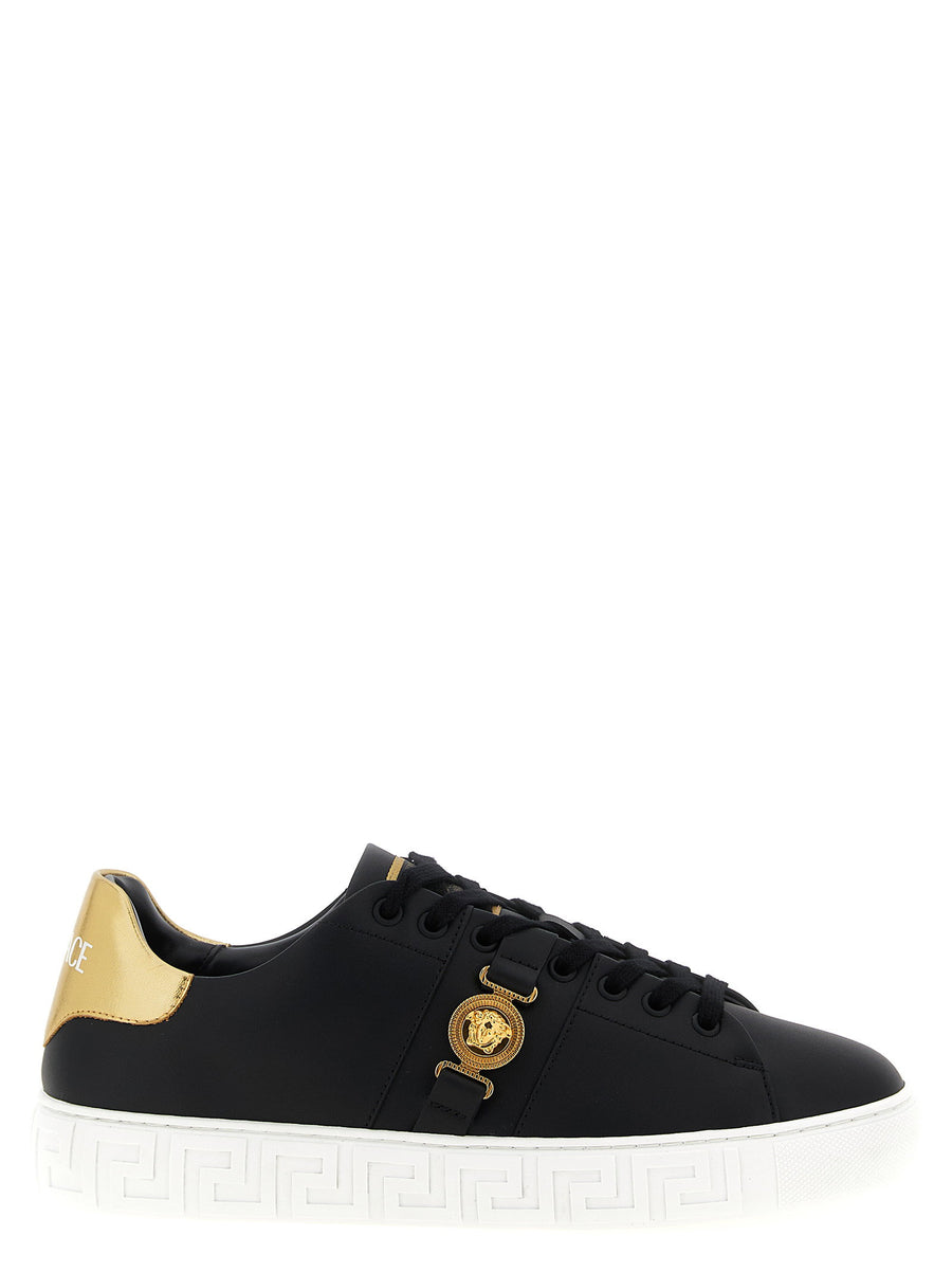 Versace Greca Sneaker — Black