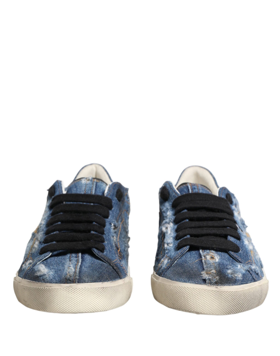 Dolce & Gabbana Denim sneaker in blue