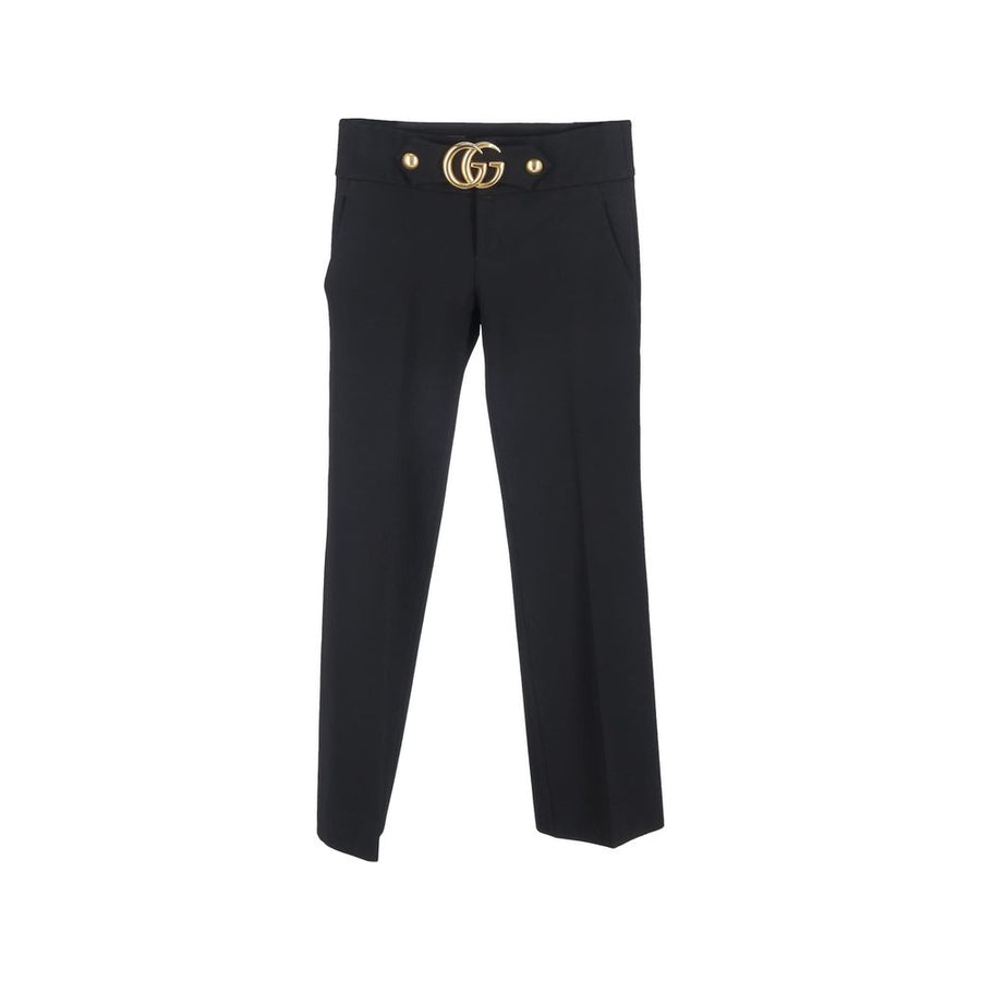 Gucci Viscose trousers in black