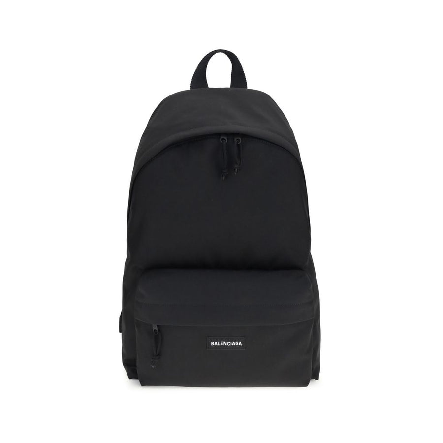 Balenciaga 95% Polyamide backpack in black
