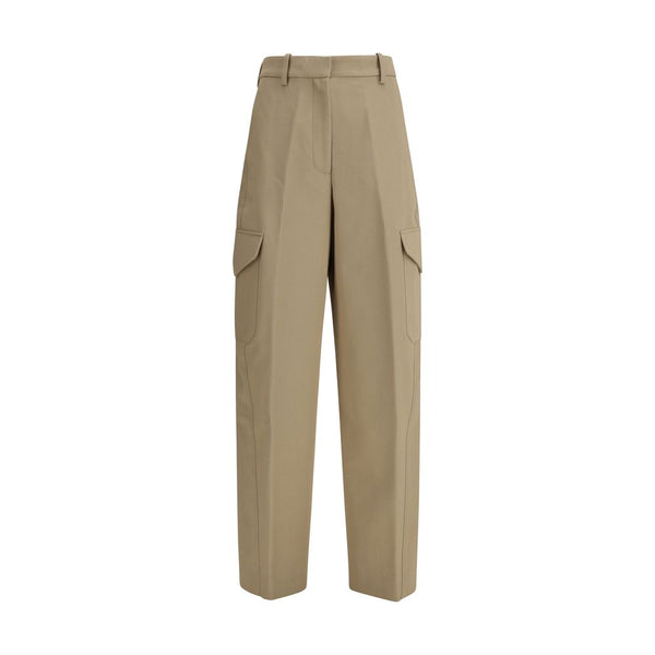Givenchy 76% Cotton cargo pants in beige